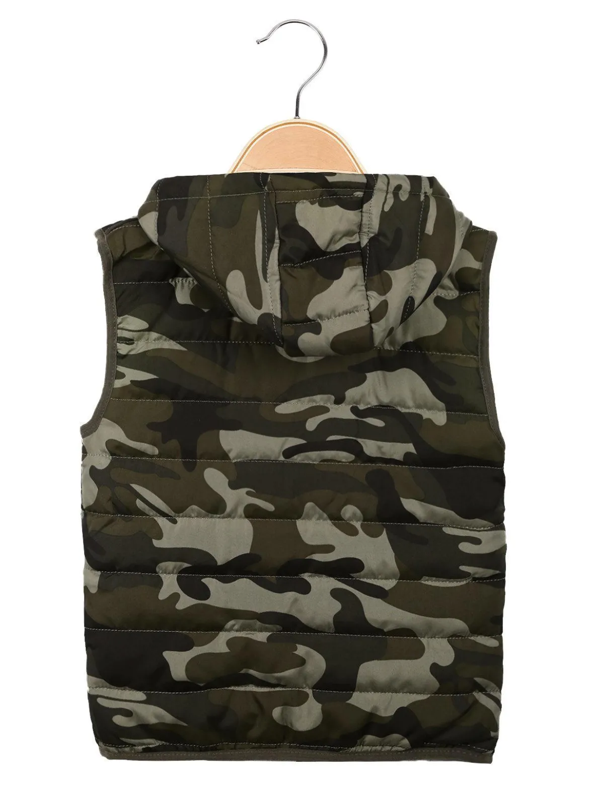Hello Boy Gilet imbottito militare da bambino