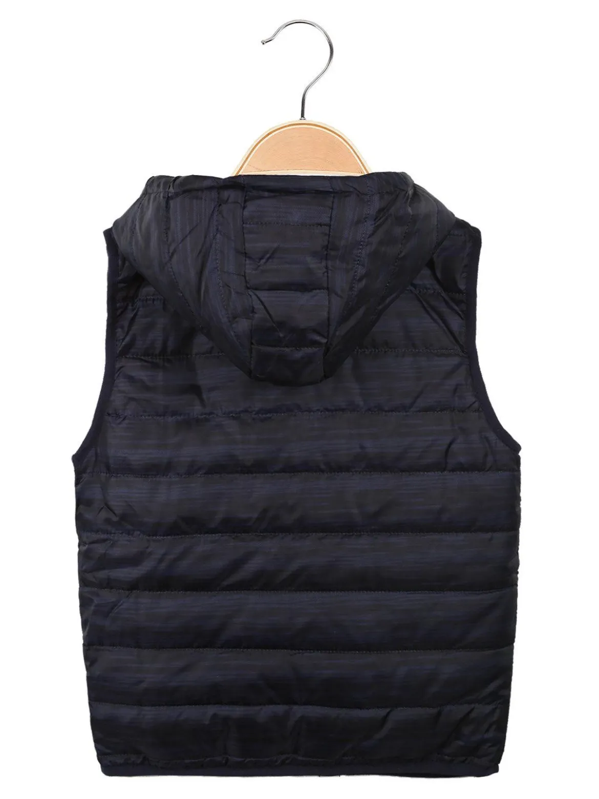 Hello Girl Gilet imbottito con cappuccio da bambina