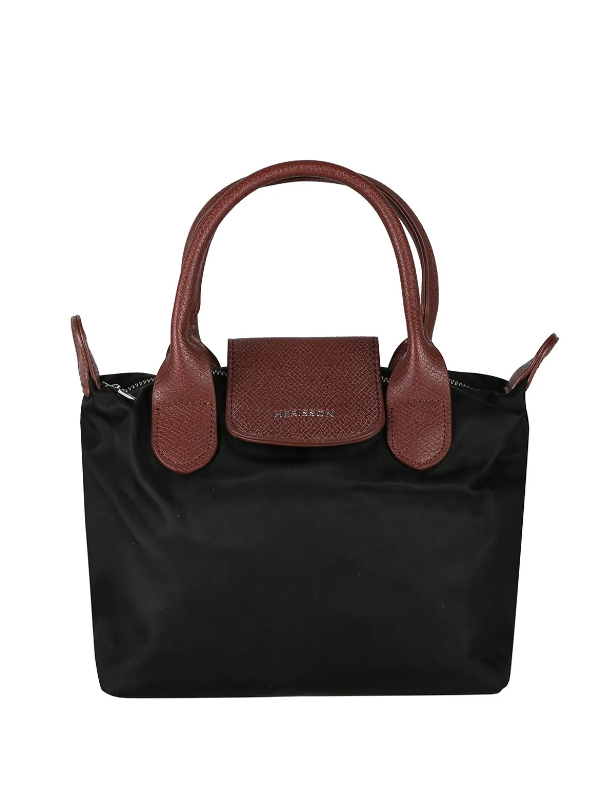 Herisson Borsetta donna a mano in nylon - nero