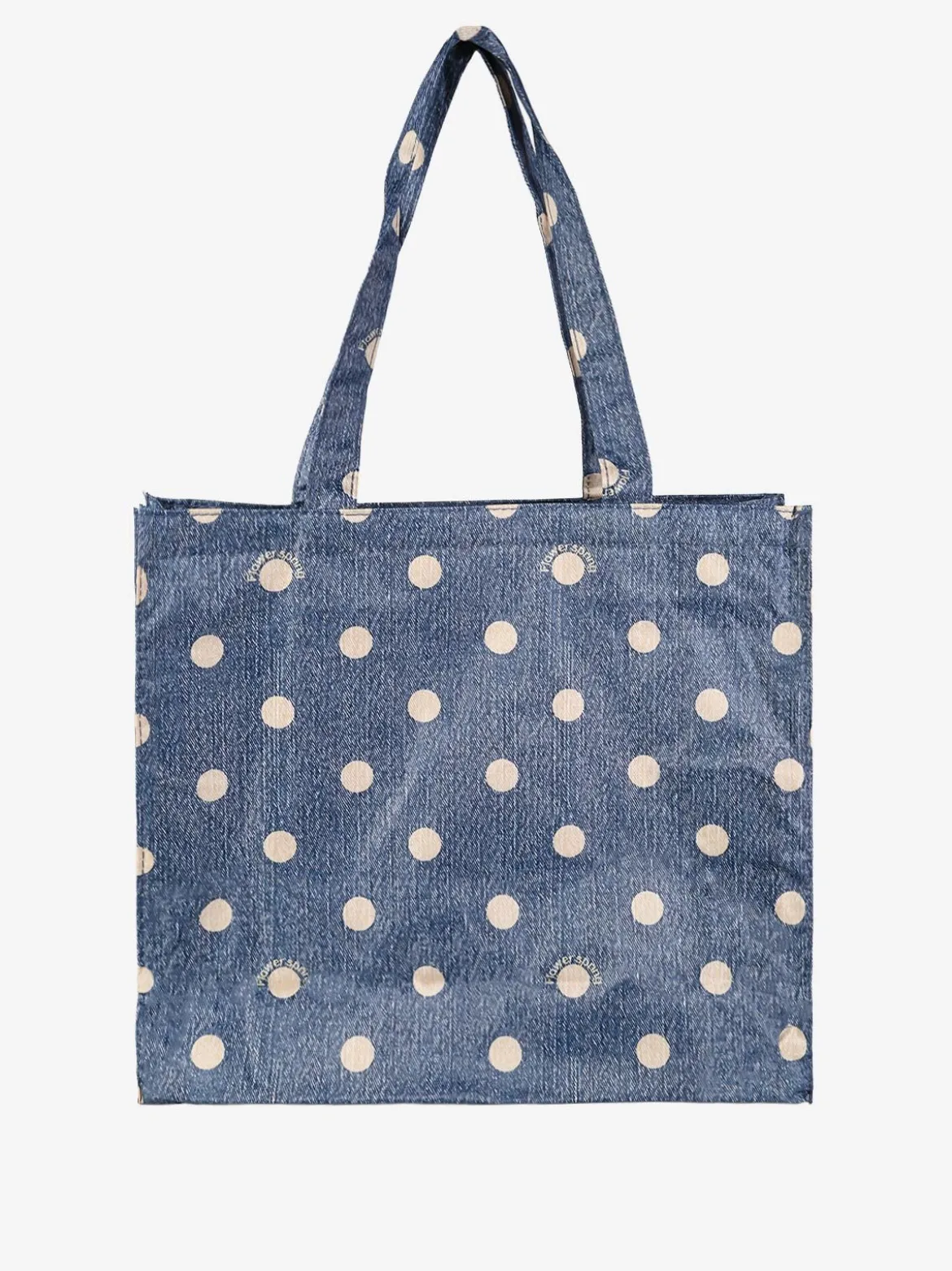 Hernan Borsa shopper della spesa con stampe - jeans