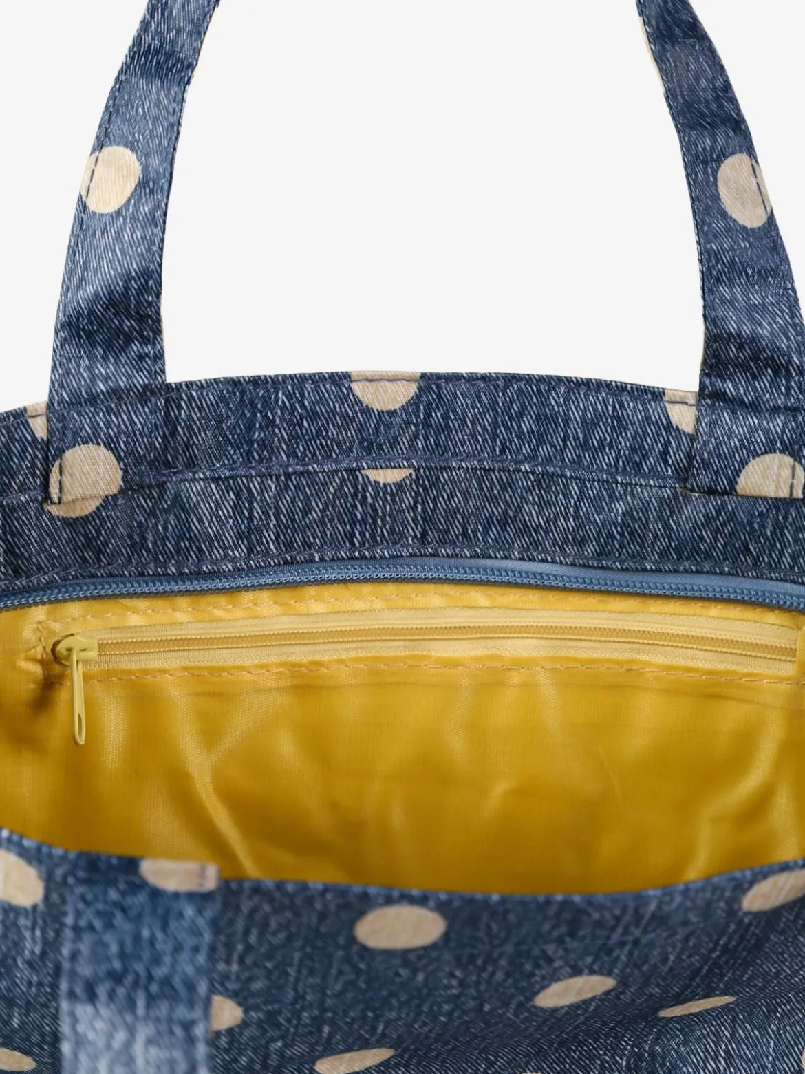 Hernan Borsa shopper della spesa con stampe - jeans