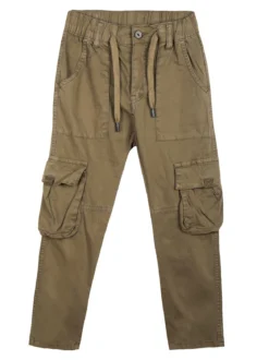 Holly Work Pantaloni cargo da bambino in cotone