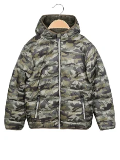 Hollywork Piumino da bambino con cappuccio