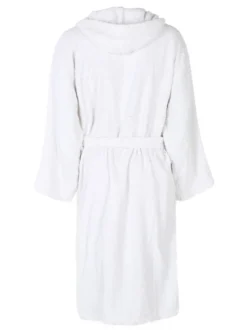 Home Zen Accappatoio unisex in spugna di cotone con cappuccio