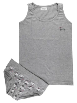 Hooky Completo intimo bambina 2 pezzi canotta + slip