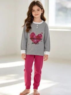 Hooky Pigiama bimba in cotone