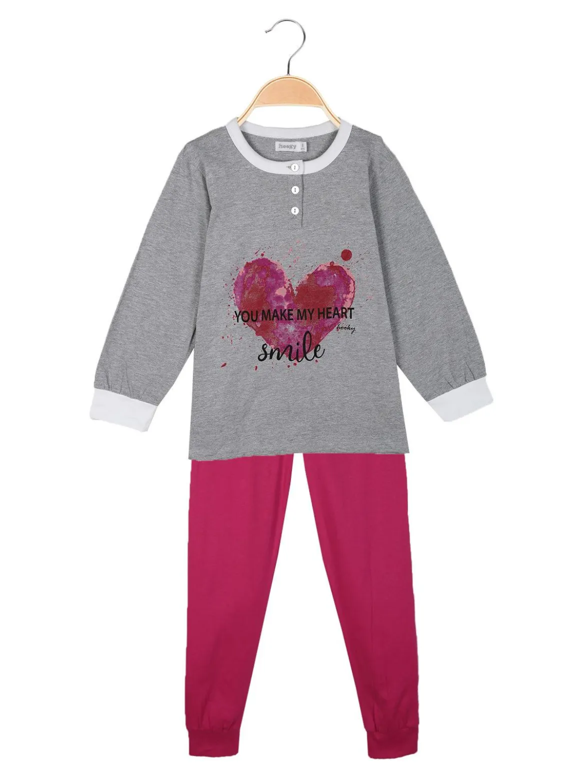 Hooky Pigiama bimba in cotone