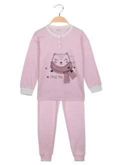 Hooky Pigiama lungo bambina con bottoni