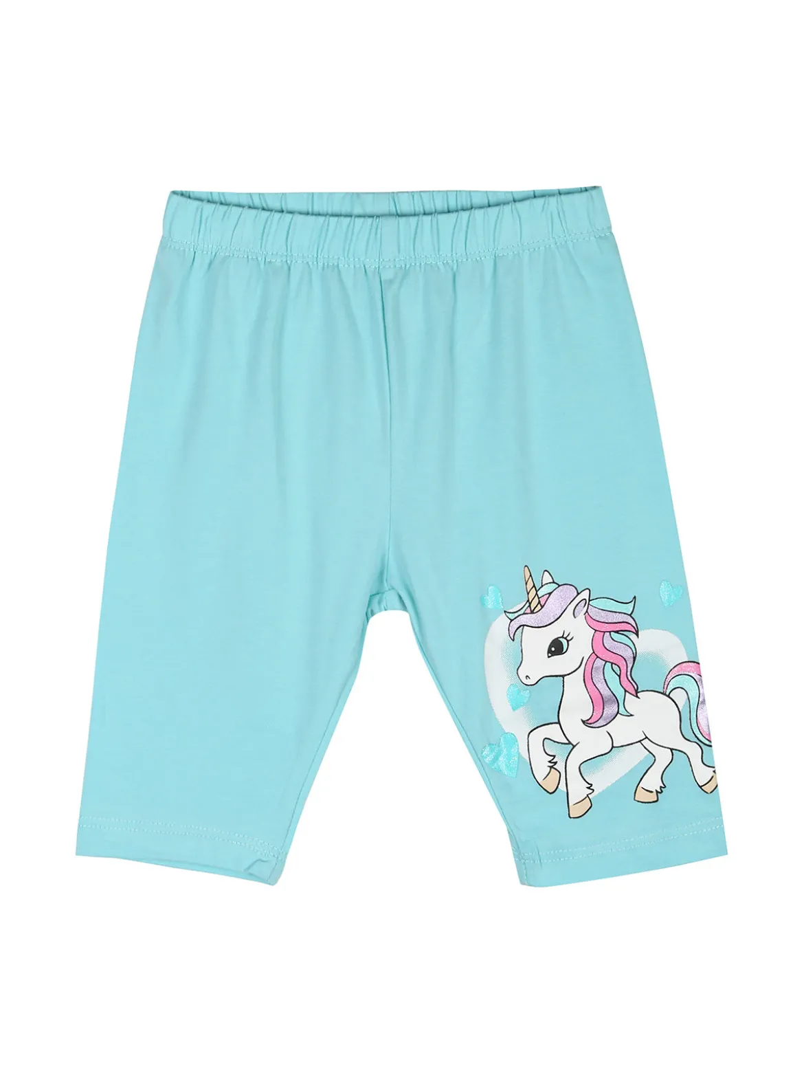 Hope Star Completo corto da neonata con t-shirt e leggings unicorno