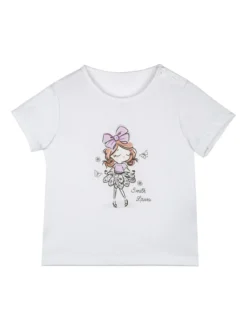 Hope Star Completo da neonata 3 pezzi con cappuccio e leggings fiorati