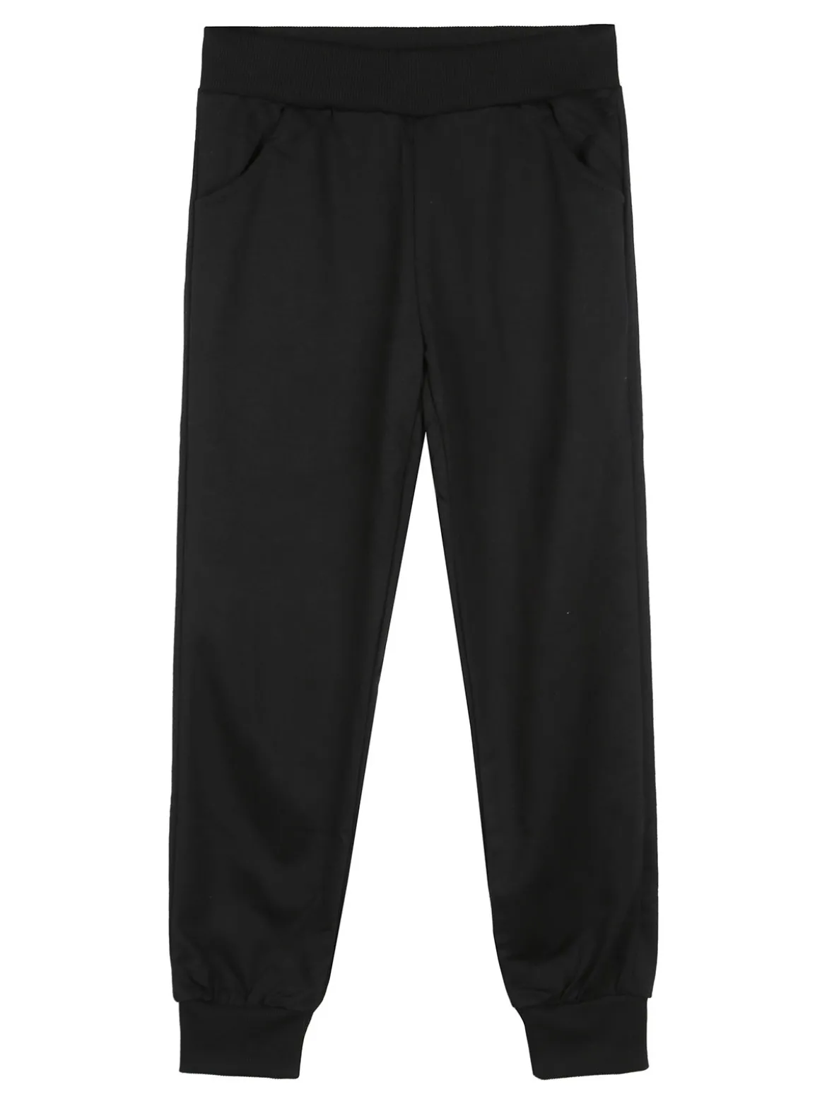 Hope Star Completo tuta da bambina con cappuccio e zip - nero