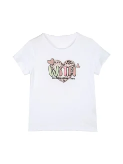 Hope Star Completo tuta da bambina con cappuccio e zip - rosa