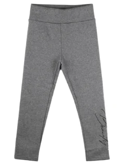 Hope Star Leggings felpati da bambina - grigio scuro