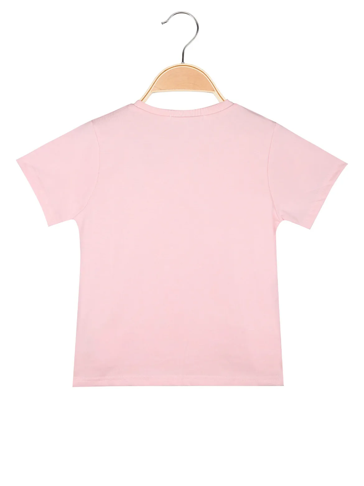 Hope Star T-shirt da bambina con girocollo di strass e dettaglio farfalla