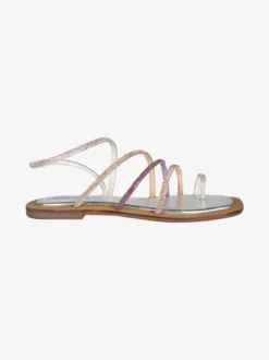 Hosis Sandali donna infrapollice con strass