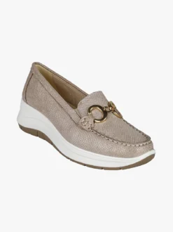 Igi&Co Mocassini donna in pelle con zeppa