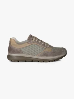 Igi&Co Sneakers da uomo in pelle scamosciata e mesh