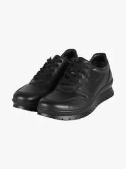 Igi&Co Sneakers donna in pelle con suola alta