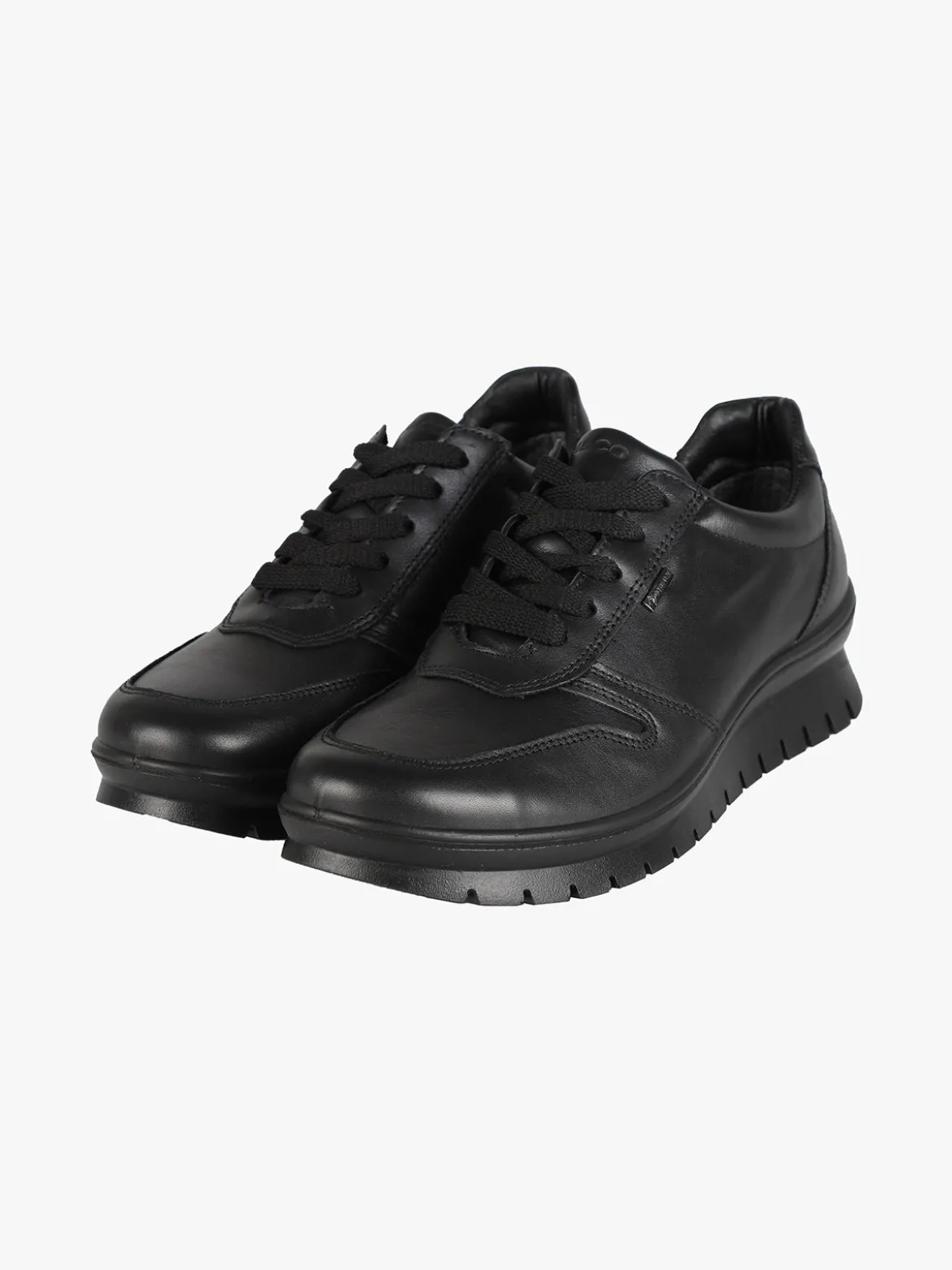Igi&Co Sneakers donna in pelle con suola alta
