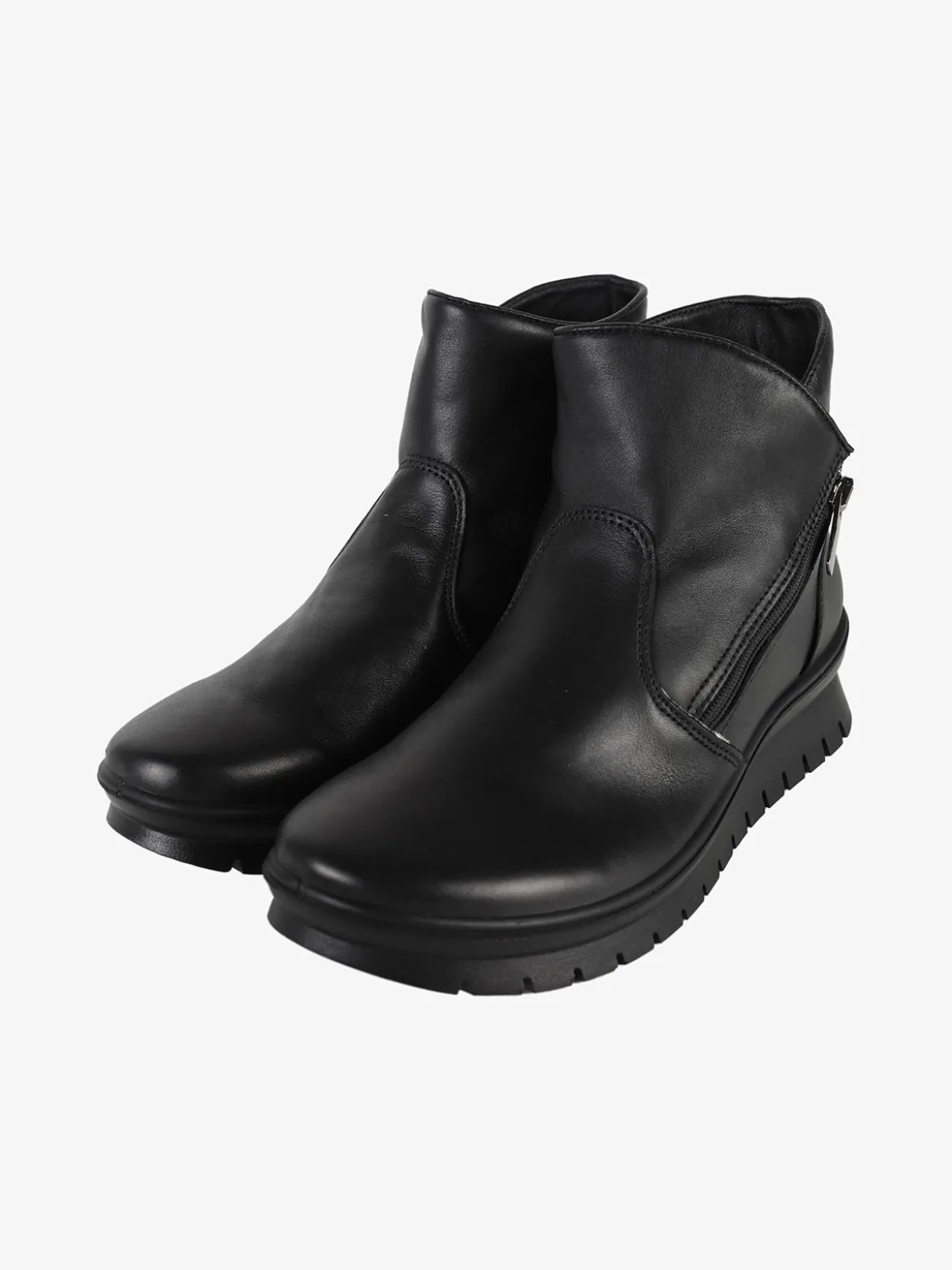 Igi&Co Stivaletti donna in pelle con zeppa