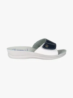 Inblu Ciabatta da donna con strappo - blu scuro