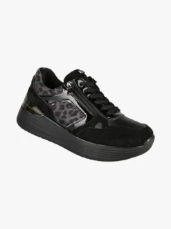 Inblu Sneakers donna con platform - nero