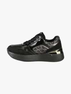 Inblu Sneakers donna con platform - nero