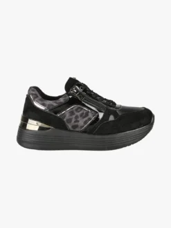 Inblu Sneakers donna con platform - nero