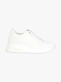 Inblu Sneakers sportive da donna in maglia con air - bianco