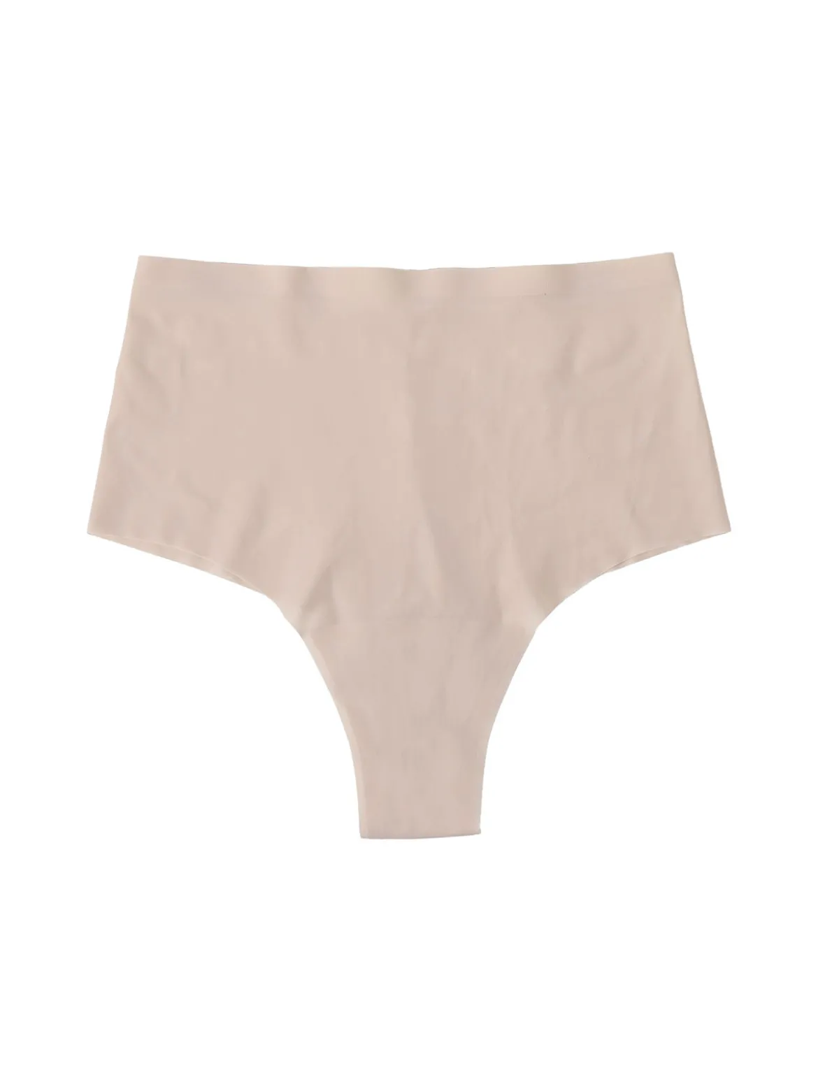 Infiore MICRO FIT 02707 Brasiliana a vita alta in microfibra - beige