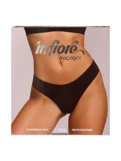 Infiore MICROFIT 02706 Brasiliana mini in microfibra - nero