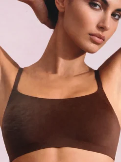Infiore MICROFIT 01701 Brassiere imbottita senza ferretto COPPA B - moro