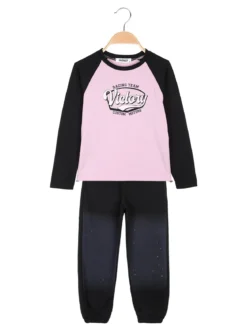 Injuly Completo 2 pezzi da bambina maglietta + pantaloni