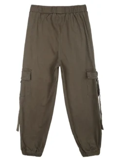 Injuly Completo 2 pezzi da ragazza maglietta + pantaloni con tasconi