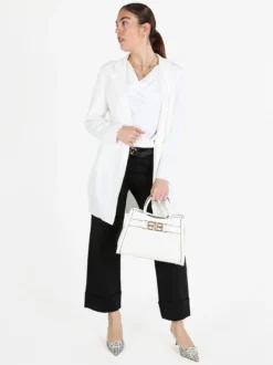 Insta Firenze Blazer donna oversize con strass