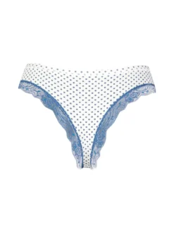 Intimami Brasiliana in cotone con pizzo