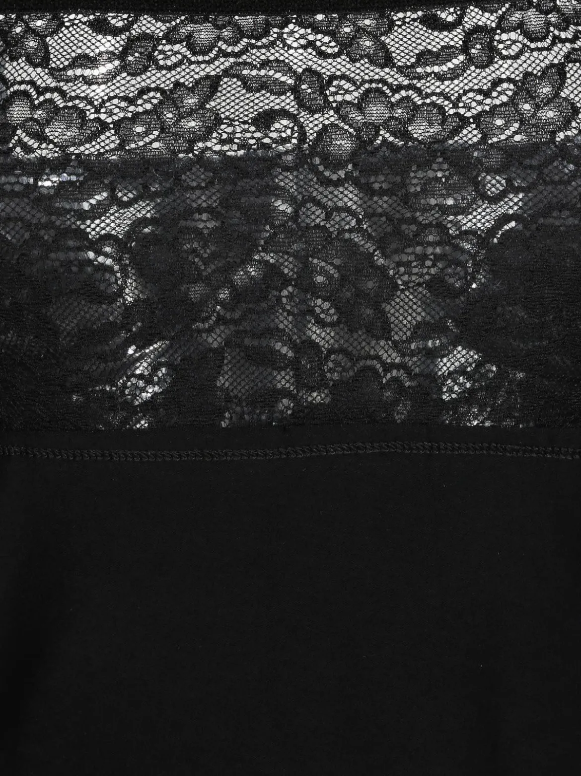 Intimami Canotta intima con pizzo in cotone bielastico