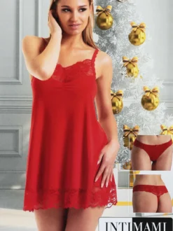 Intimami Completo intimo donna sottoveste + perizoma