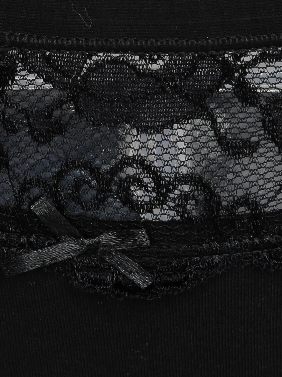 Intimami Slip in cotone con pizzo