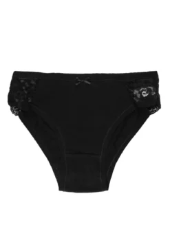 Intimami Slip in cotone con pizzo
