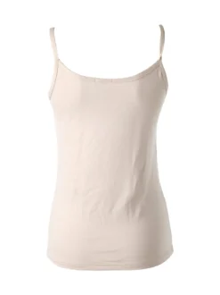 Intimami Top donna con spalline sottili e scollo in pizzo - nudo