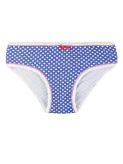 Intimy Girl Slip bambina con stampa pois