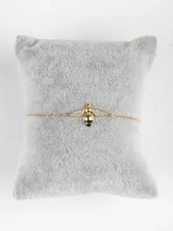 Italian Style Bracciale donna sottile con ape