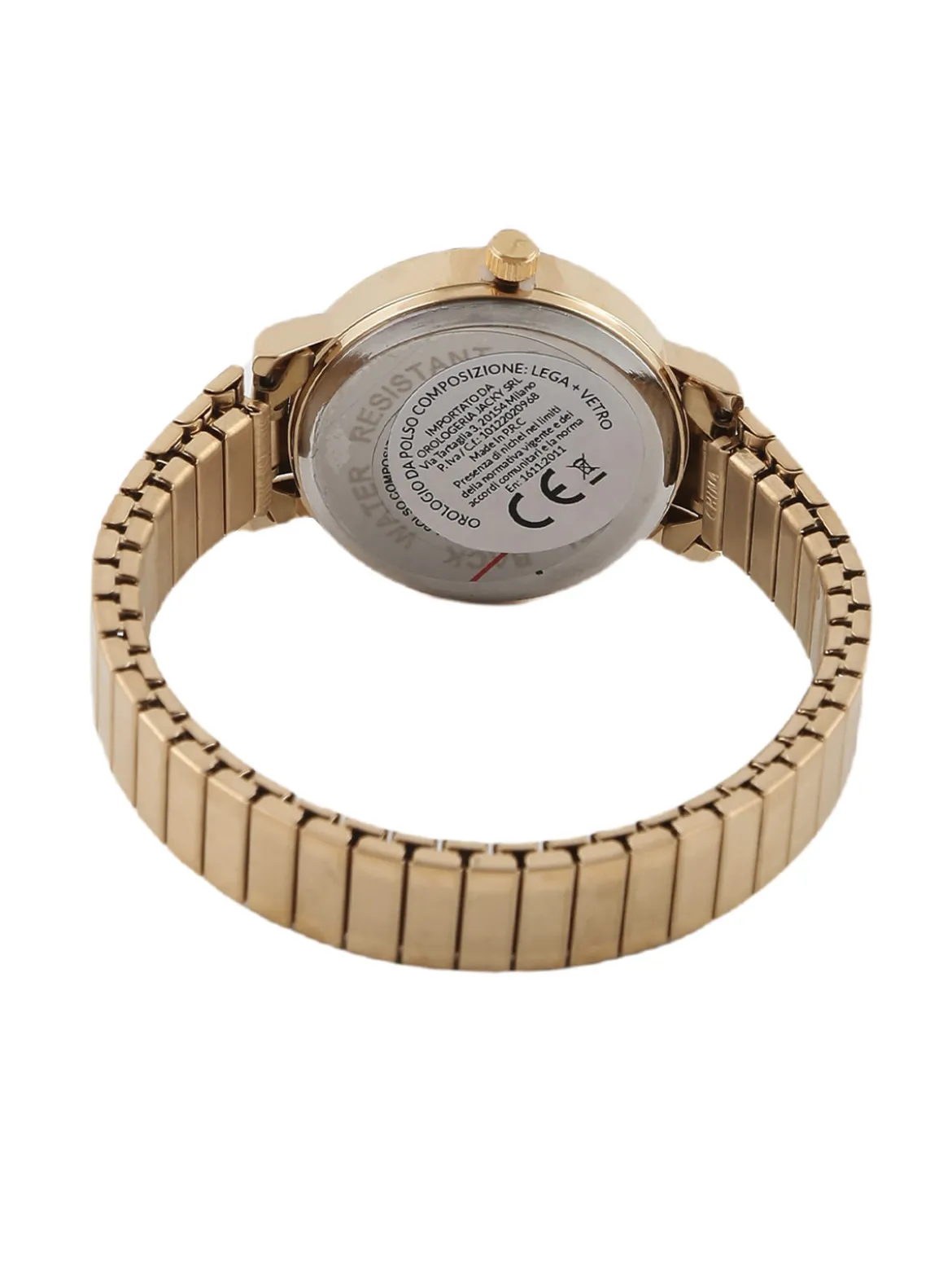 Jcky Orologio da polso donna con cinturino elastico