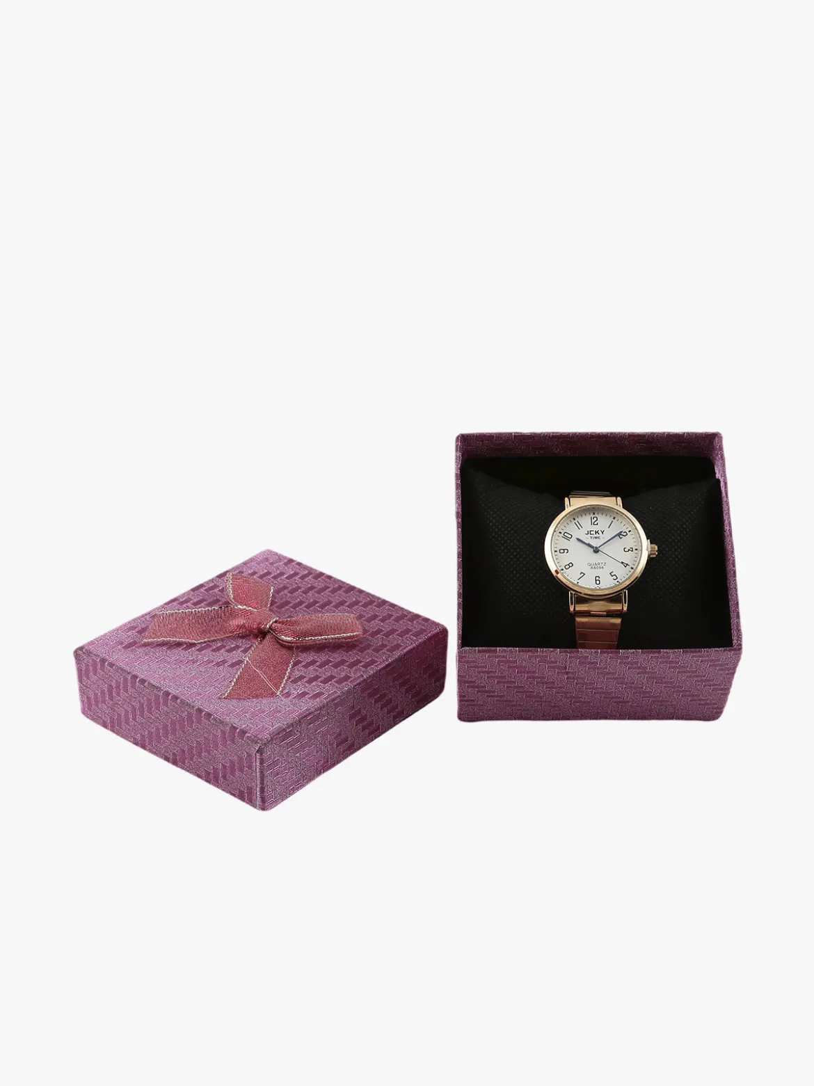 Jcky Orologio da polso donna con cinturino elastico