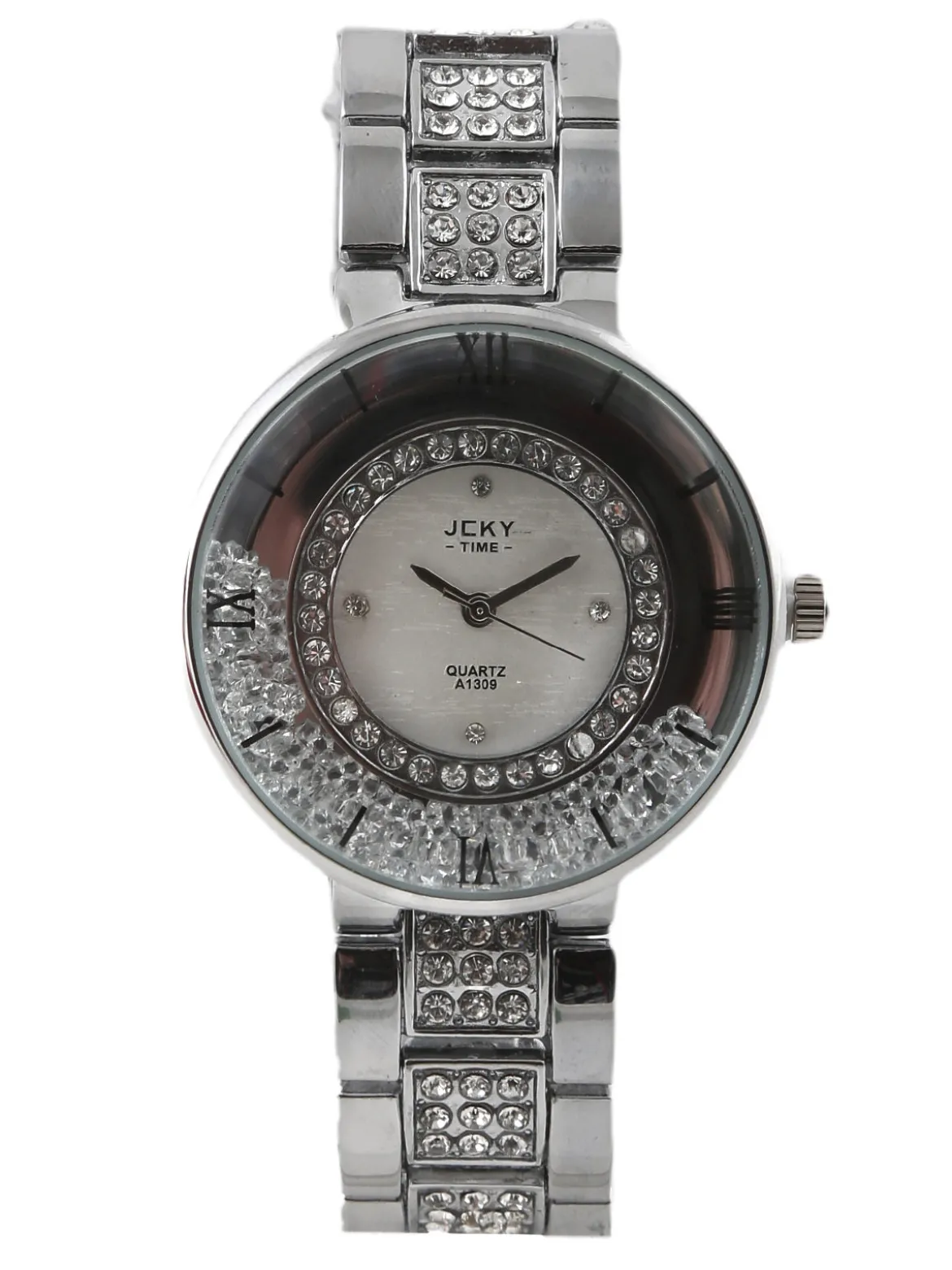 Jcky Orologio da polso donna con strass