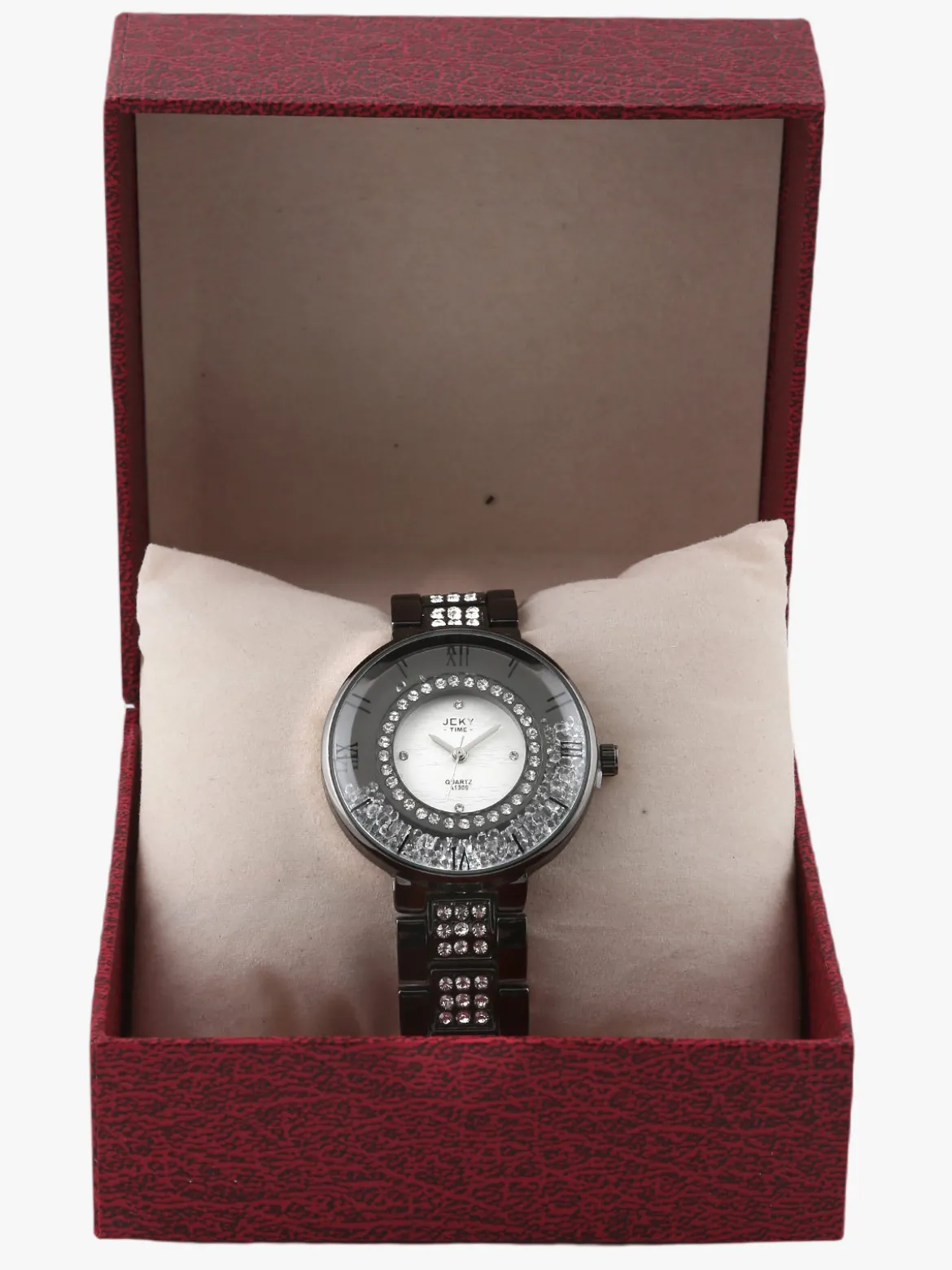 Jcky Orologio da polso donna con strass