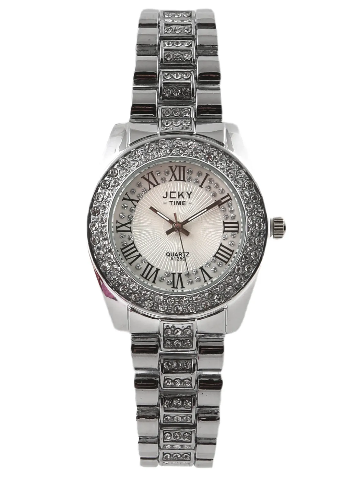 Jcky Orologio da polso donna con strass