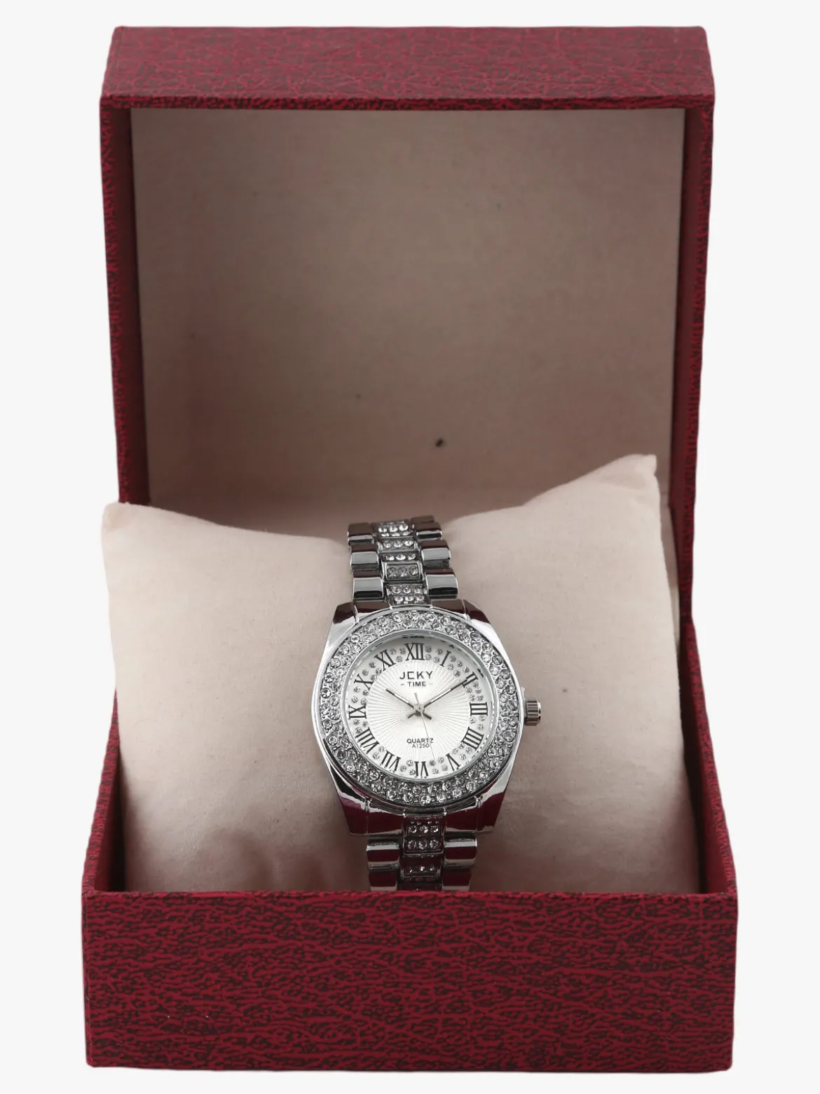 Jcky Orologio da polso donna con strass