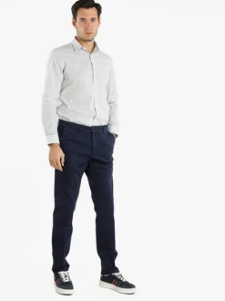 J.E. Mc Collum Pantaloni da uomo modello classico con tasche